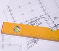Construction planning Royalty Free Stock Photo