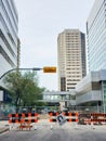 Construction Plaugues Downtown Regina Streets