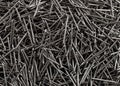 Construction, repair, tools - Pile nails background
