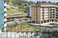 Construction of a residential building in an ecological natural area of a European city
