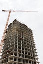 Construction of a residential multi-storey building