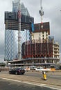 Construction of residential skyscrapers in Manchester