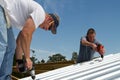 Construction Roofing Crew Royalty Free Stock Photo