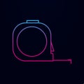 Construction roulette nolan icon. Simple thin line, outline vector of measure icons for ui and ux, website or mobile application