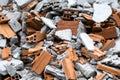 Construction rubble Royalty Free Stock Photo