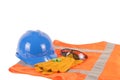 Construction safety equipment Royalty Free Stock Photo