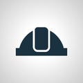 Construction safety helmet icon. safety helmet icon Royalty Free Stock Photo