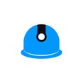construction safety helmet icon Royalty Free Stock Photo