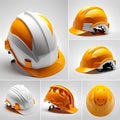 Construction Safety Helmet, Made with Generative AI