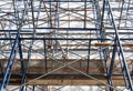 Construction scaffolding Royalty Free Stock Photo