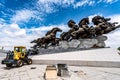 Construction scene of China-South Korea Changchun International Cooperation Demonstration Zone in Changchun City