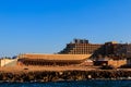 Construction of ship on Red sea shore in Hurghada, Egypt Royalty Free Stock Photo