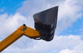 Construction shovel excavator digger heavy machine tools Royalty Free Stock Photo