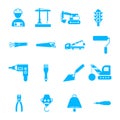Construction sing symbol- vector icon set