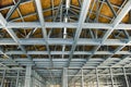 Construction Site - Cold Formed Steel Framing Royalty Free Stock Photo