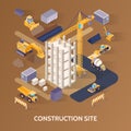 Construction Site Concept Royalty Free Stock Photo
