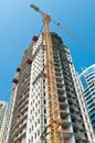Construction site in Dubai Royalty Free Stock Photo