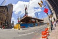 Construction site at ground zero Royalty Free Stock Photo