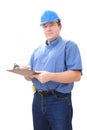 Construction site manager Royalty Free Stock Photo