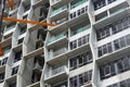 Construction site of a modern skyscraper Royalty Free Stock Photo