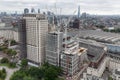 Construction site new skyscraper in London city Royalty Free Stock Photo