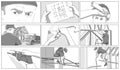 Construction site storyboards