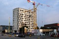 Rehabilitation site of the former Social Security building in Vannes in Brittany