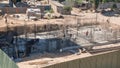 Construction site, view from above