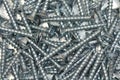 Construction stainless steel fasteners Royalty Free Stock Photo