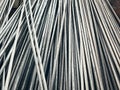 The Construction steel bars stacked. Royalty Free Stock Photo