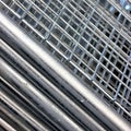 Construction steel mesh Royalty Free Stock Photo