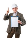 Construction Supervisor Happy Royalty Free Stock Photo