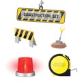 Construction Symbol Icon Object Set B Vector