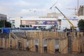 The construction of the temple at the theater on Dubrovka