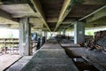 Construction tools in abandoned buildings Royalty Free Stock Photo