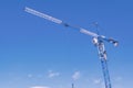 Construction tower crane on a construction site. Royalty Free Stock Photo