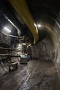 construction of a tunnel under the city