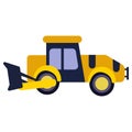Construction vechicle icon design element Royalty Free Stock Photo