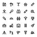 Construction Vector Icons 3 Royalty Free Stock Photo