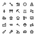 Construction Vector Icons 2 Royalty Free Stock Photo