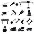 Construction vector icons