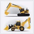 Construction Vehicles Industries Royalty Free Stock Photo