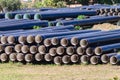 Construction Water Pipes Royalty Free Stock Photo