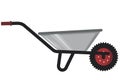 Construction wheelbarrow