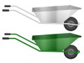 Construction wheelbarrow