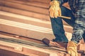 Construction Wood Beams Royalty Free Stock Photo