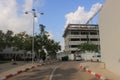 Construction work in the Beer-Sheva university campus