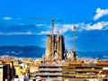 Barcelona Sagrada Familia, Gaudi`s life long work of art