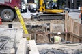 Construction Work on Road