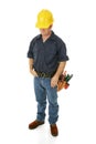 Construction Worker Depressed Royalty Free Stock Photo
